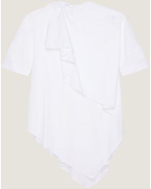 Givenchy Asymmetrical Mini Dress - White