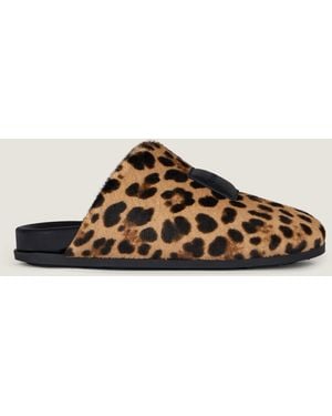 Givenchy Label Flat Mules - Multicolour