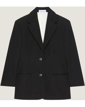 Givenchy Wool Double-Buttoned Jacket - Black