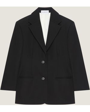 Givenchy Wool Double-Buttoned Jacket - Black