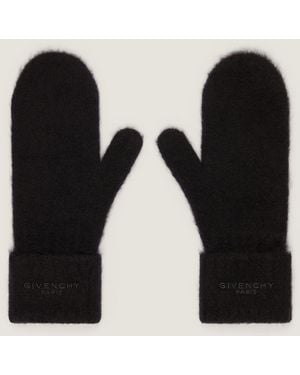 Givenchy Paris Mittens - Black