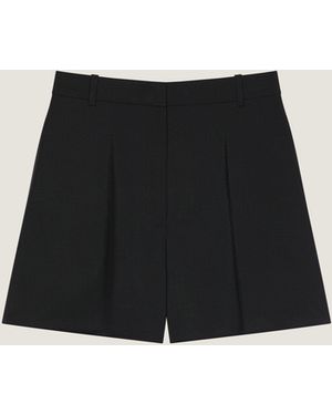 Givenchy Pleated Back Shorts - Black