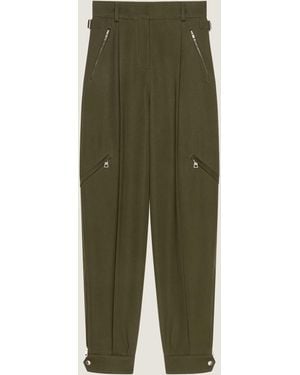 Givenchy Zipped Pants - Green