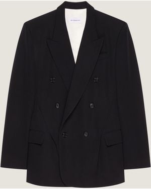 Givenchy Doubled Breasted Jacket - Blue