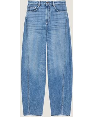 Givenchy Washed Cocoon Jeans - Blue