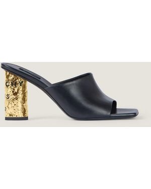 Givenchy Tape Heeled Mules - Natural