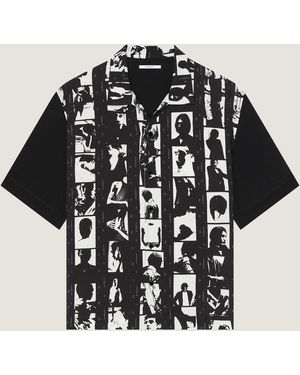 Givenchy Camicia con stampa Photographic Negative - Nero