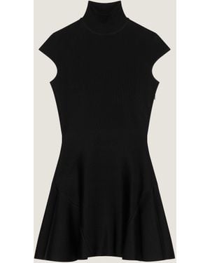 Givenchy Mini Dress With Flared Skirt - Black