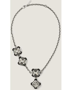 Givenchy Deconstructed Crystals Necklace - Natural