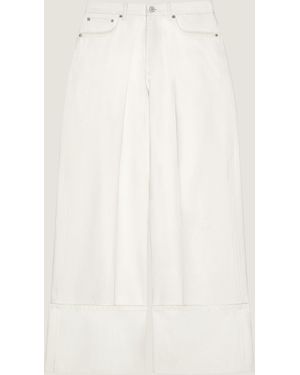 Givenchy Turn-Up Jeans - Natural
