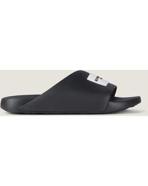 Givenchy Label Slide Flat Mules - White