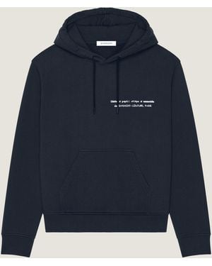 Givenchy Couture Seam Hoodie - Blue