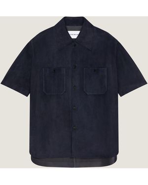 Givenchy Couture Seam Overshirt - Blue