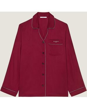 Givenchy Pajama Shirt - Red