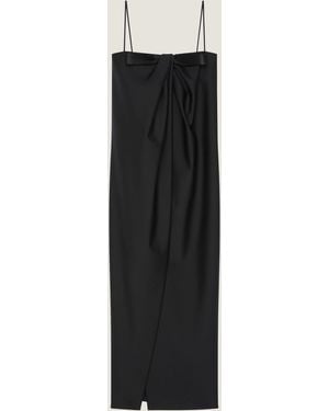 Givenchy Sliced Long Dress - Black