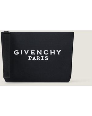 Givenchy Pochette en toile - Blanc