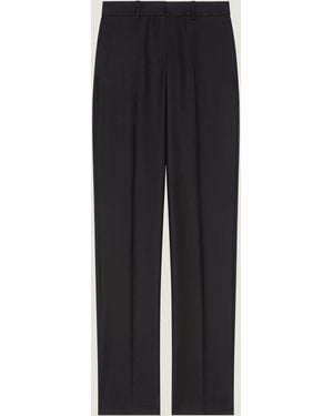 Givenchy Striped Skinny Trousers - Blue