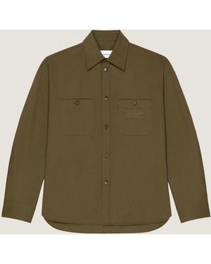 Givenchy Couture Seam Overshirt - Green