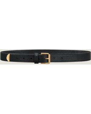 Givenchy Ceinture Voyou en cuir brillant - Neutre