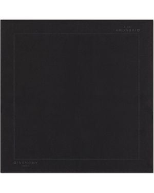 Givenchy Paris Pocket Square - Black