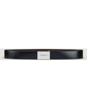 Givenchy Label Reversible Belt - Natural