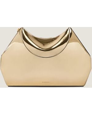Givenchy Sac pochette Facet en cuir effet miroir - Neutre