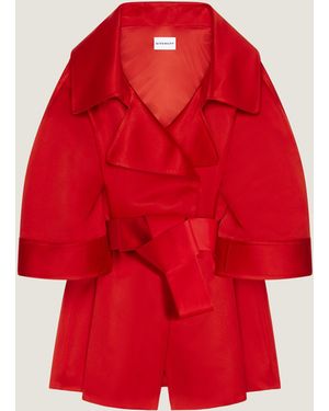 Givenchy Short Coat - Red