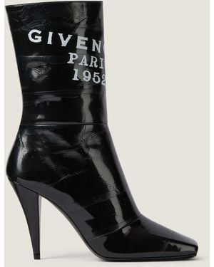 Givenchy Heeled Ankle Boots 'Square' - Black