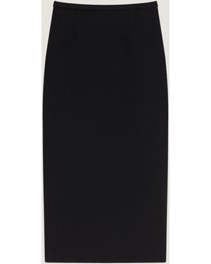 Givenchy Midi Pencil Skirt - Black