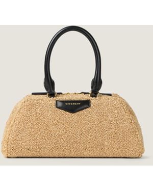 Givenchy Mini Antigona East-West Bag - Natural