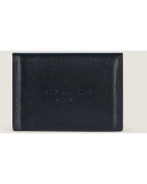 Givenchy Antigona Stamped Flap Card Holder - White