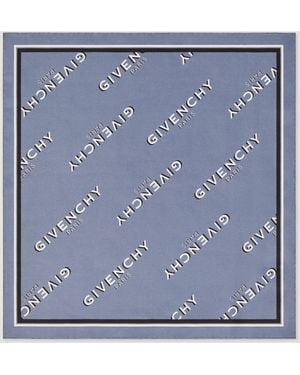 Givenchy Carré piccolo Shadow in seta - Blu