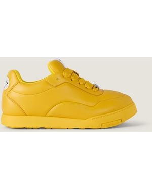 Givenchy Sneakers Puffy Yard en cuir nappa - Jaune
