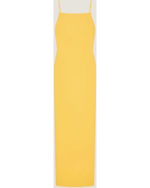 Givenchy Sliced Long Dress - Yellow