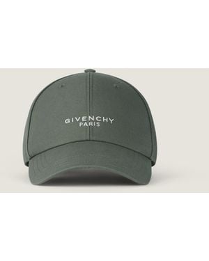 Givenchy Casquette brodée Paris en coton - Vert