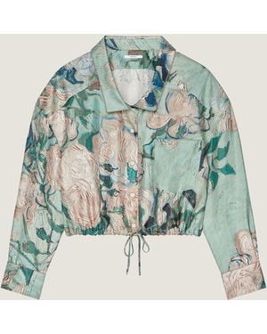 Givenchy Cropped Shirt - Blue