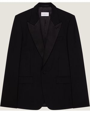 Givenchy Fitted Tuxedo Jacket - Black