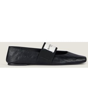 Givenchy Sliced Square Ballerinas - White