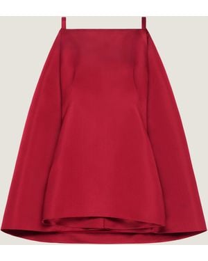 Givenchy Sliced Mini Dress - Red