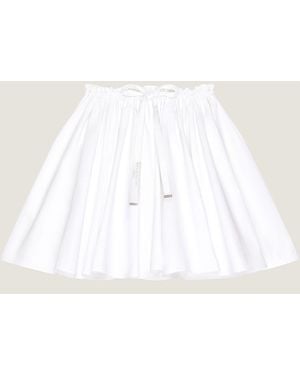 Givenchy Mini Pleated Skirt - White