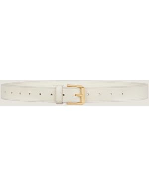 Givenchy Cintura Voyou in pelle lucida - Neutro