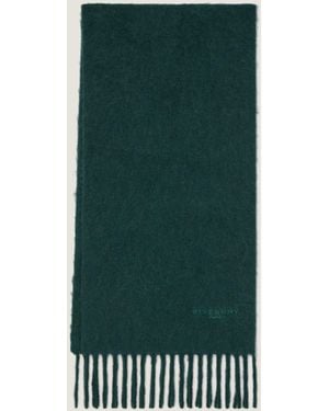 Givenchy Sciarpa ampia Paris in lana di alpaca - Verde