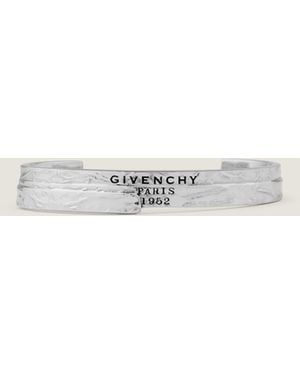 Givenchy Bracciale rigido Tape in metallo e smalto - Neutro