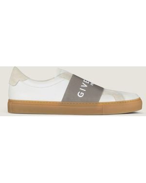 Givenchy And Low Top Calf Leather Sneakers-Uomo - Bianco