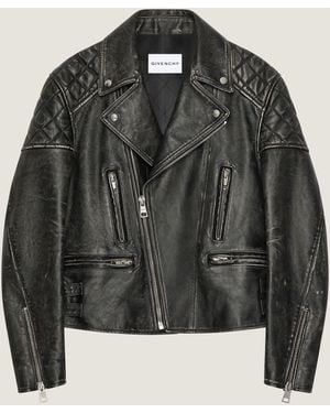 Givenchy Zipped Biker Blouson - Black