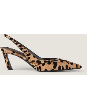 Givenchy Spiky Slingbacks - Natural