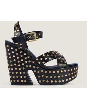 Givenchy Clog Platform Sandals - Black