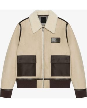 Givenchy Aviator Jacket - Natural