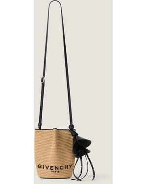 Givenchy Nano Snap Bucket Bag - Natural