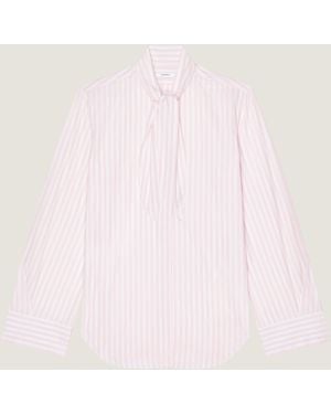 Givenchy Cocoon Striped Shirt - Pink